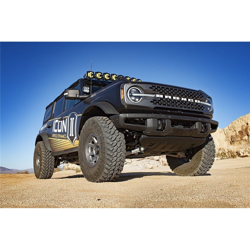 ICON Impact | 2021-2023 Ford Bronco, Rear, 1.25-3 Lift, 2.5 VS RR/CDCV Coilover Kit, Heavy Rate Spring