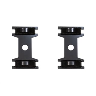 ICON Impact | 2011-Up Ford F250/F350 SD, 5 Lift, Rear, U-Bolt Plate Kit