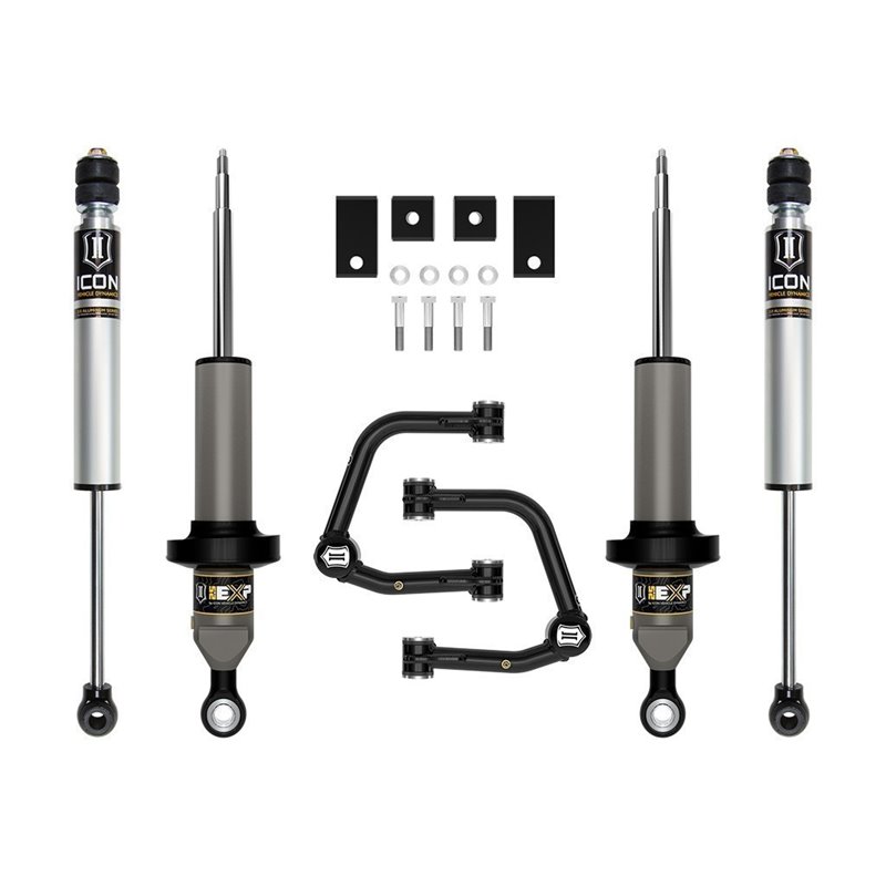ICON Impact | 22-23 Toyota Tundra 2-3" Lift, Stage 3 2.5 EXP Suspension System, Tubular