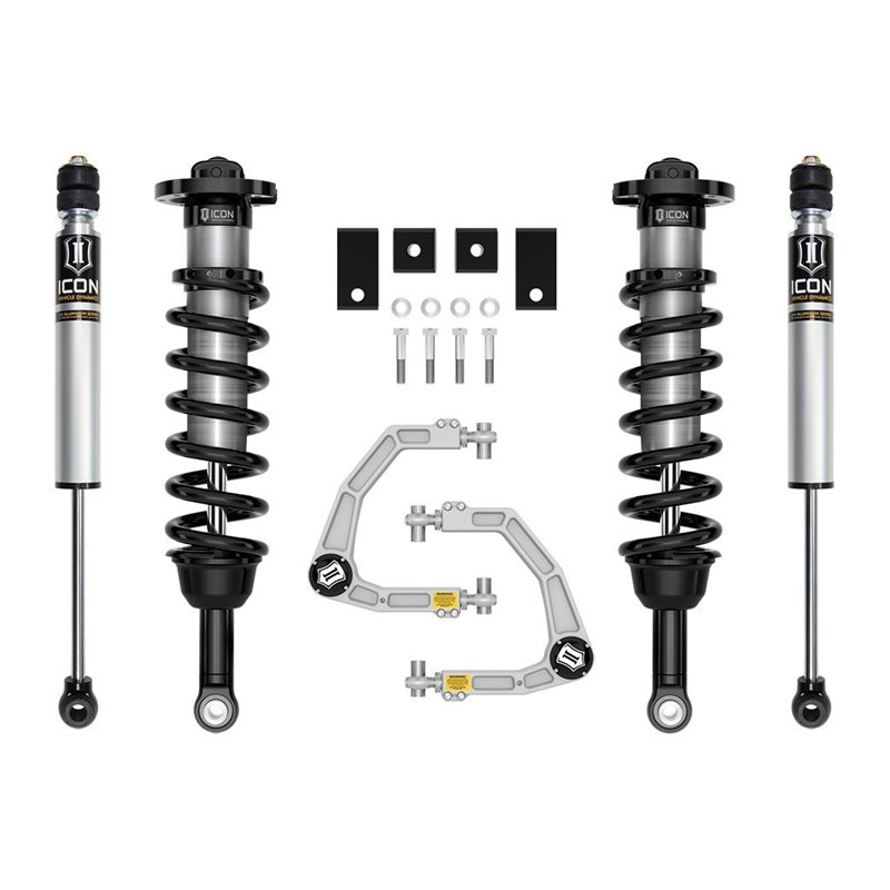 ICON Impact | 22-23 Toyota Tundra 1.25-3.5" Lift Stage 4, 2.5 Suspension System, Billet