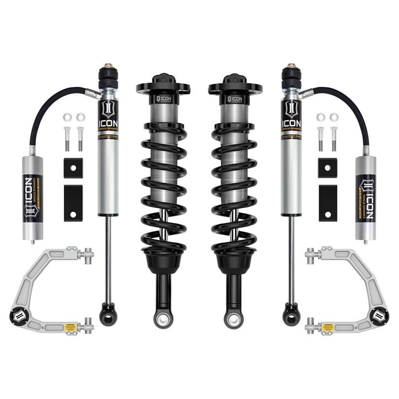 ICON Impact | 22-23 Toyota Tundra 1.25-3.5" Lift Stage 5, 2.5 Suspension System, Billet