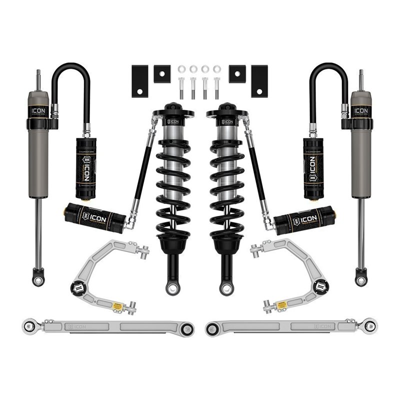 ICON Impact | 22-23 Toyota Tundra 1.25-3.5" Lift Stage 8, 2.5 Suspension System, Billet