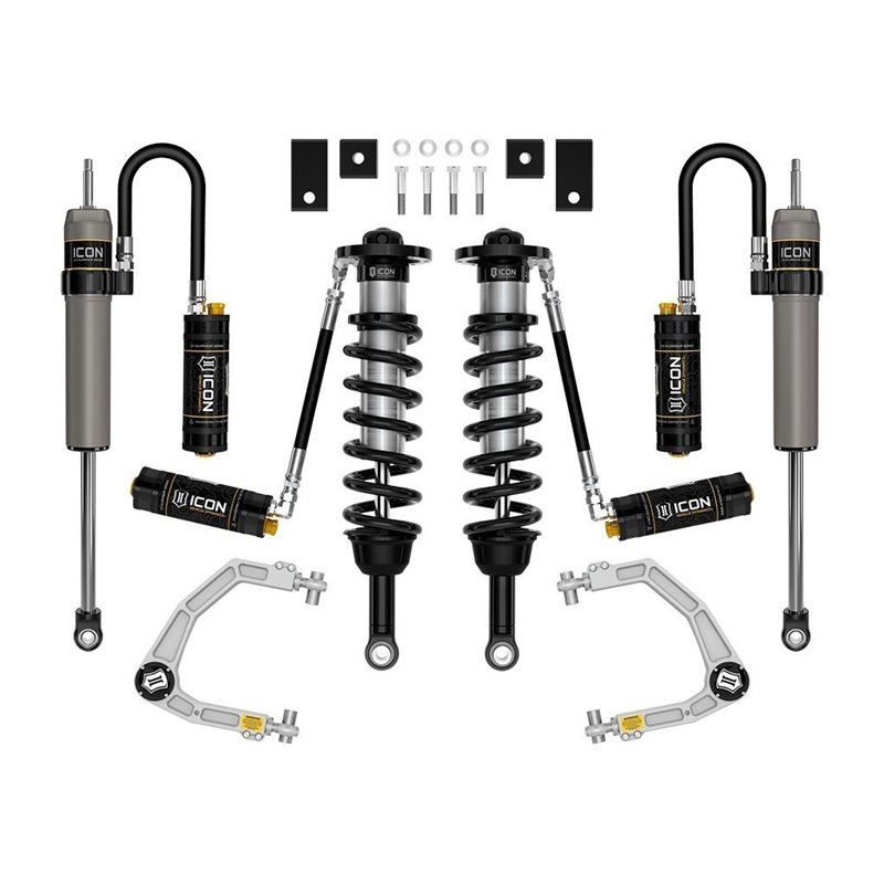 ICON Impact | 22-23 Toyota Tundra 1.25-3.5" Lift Stage 9, 2.5 Suspension System, Billet