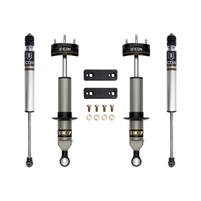 ICON Impact | 2005-2023 Toyota Tacoma, 0-2" Lift, Stage 1 EXP Suspension System