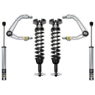 ICON Impact | 2019-2023 GM 1500, 1.5-3.5" Lift, Stage 2 Suspension System, Billet UCA