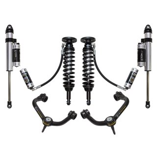 ICON Impact | 09-13 Ford F150 4WD, 1.75-2.63" Lift Stage 5 Suspension System, Tubular UCA