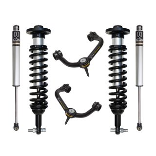 ICON Impact | 2015-2020 Ford F150 2WD, 0-3" Lift, Stage 2 Suspension System, Tubular UCA