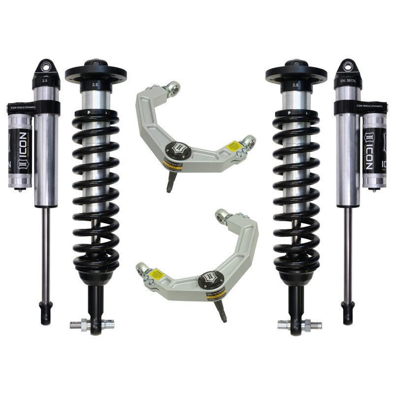 ICON Impact | 2015-2020 Ford F150 2WD, 0-3" Lift, Stage 3 Suspension System, Billet UCA