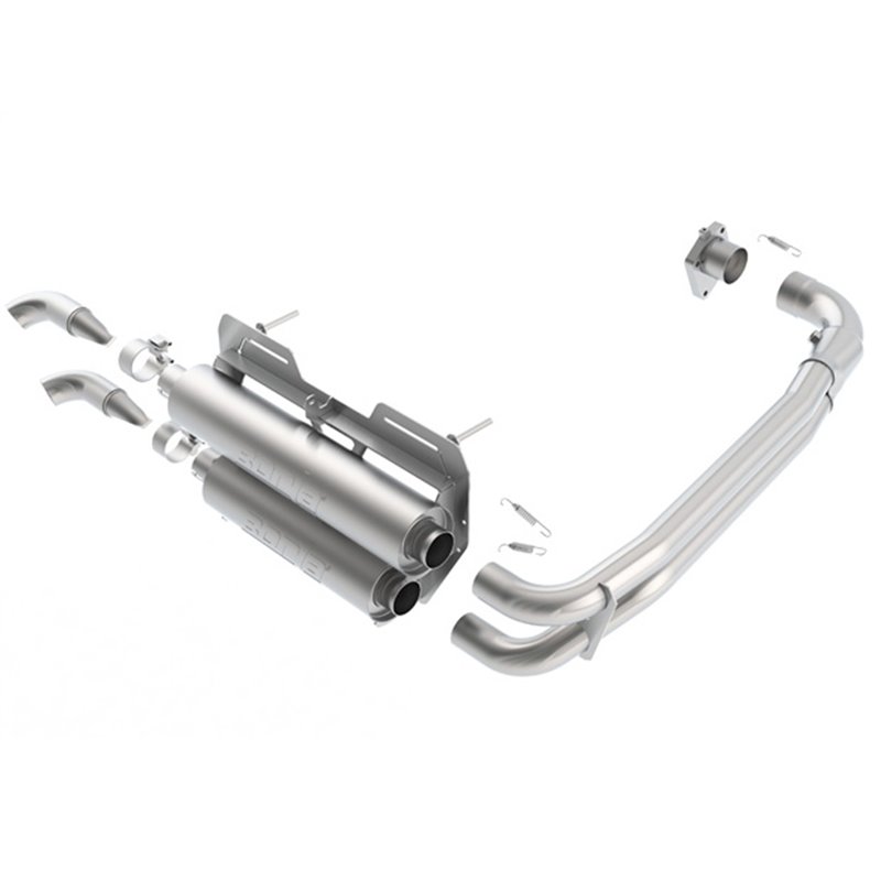 Borla | RZR XP Turbo 2015-2017 Header/Manifold-Back Exhaust System S-Type