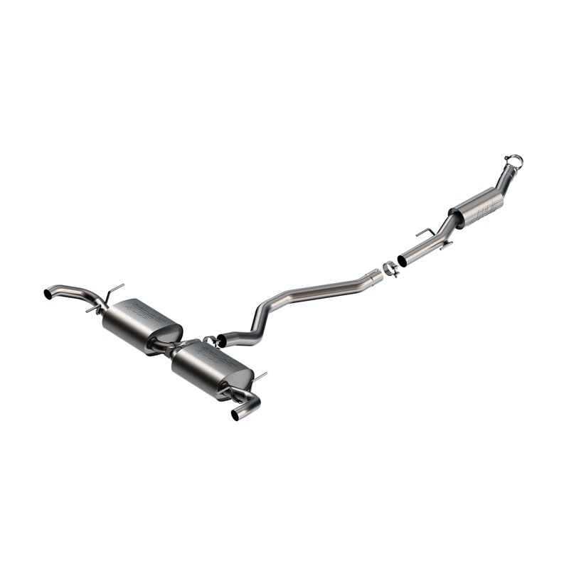 Borla | 2022-2024 Jeep Grand Cherokee 4xe Cat-Back(tm) Exhaust System S-Type - Grand Cherokee 2.0T 2022-2024