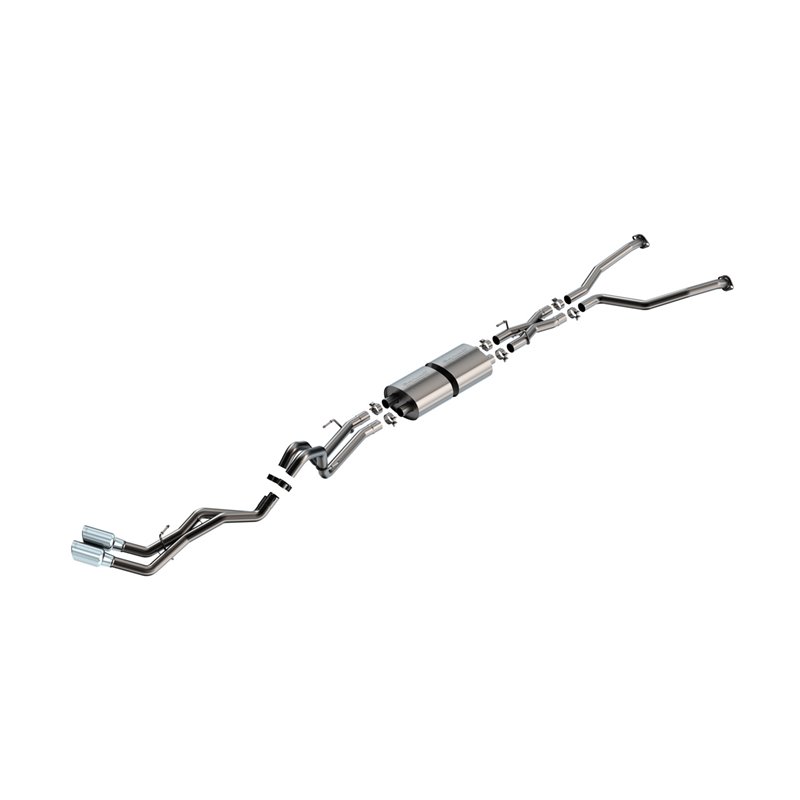 Borla | 2022-2024 Toyota Tundra Cat-Back(tm) Exhaust System S-Type - Tundra 3.5T 2022-2024