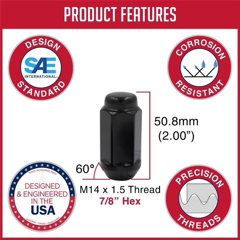 Coyote Wheel Accessories | Lug Nut