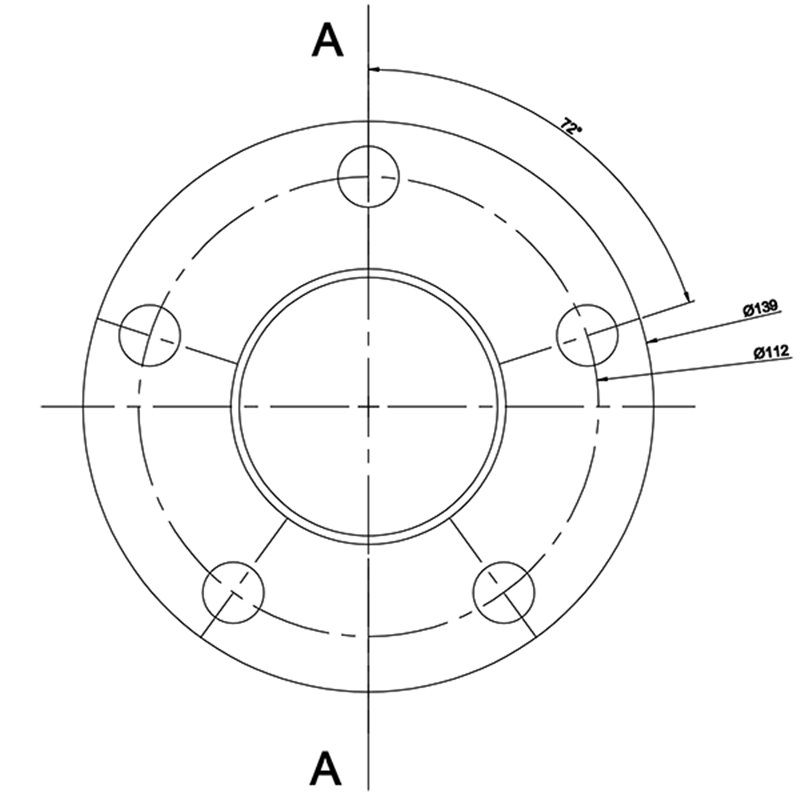 DAI | Wheel Spacer 20mm / 66.6mm / 5x112