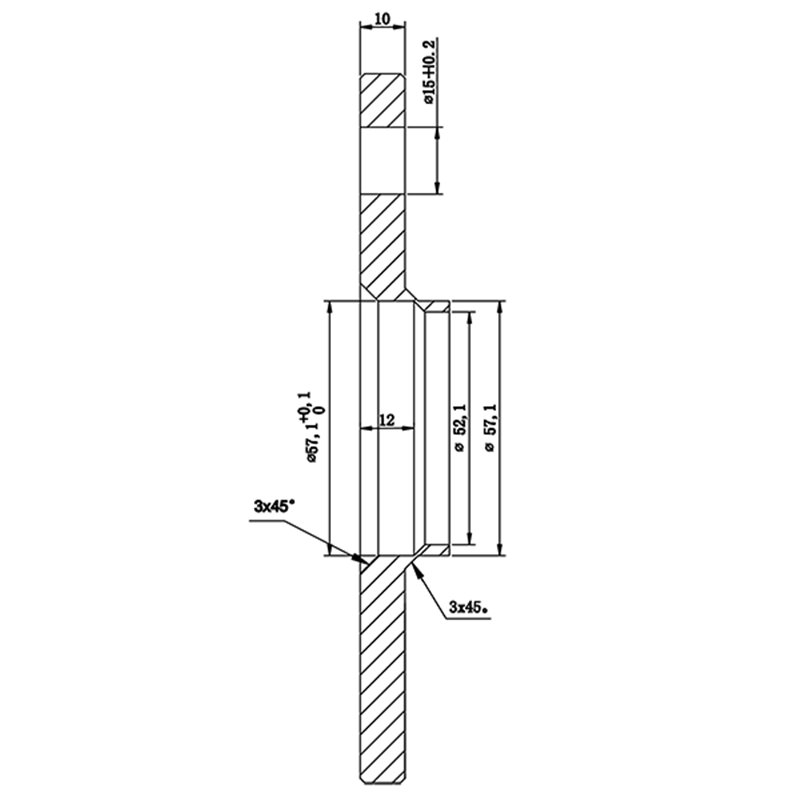 DAI | Wheel Spacer 10mm / 57.1mm / 5x100-5x112