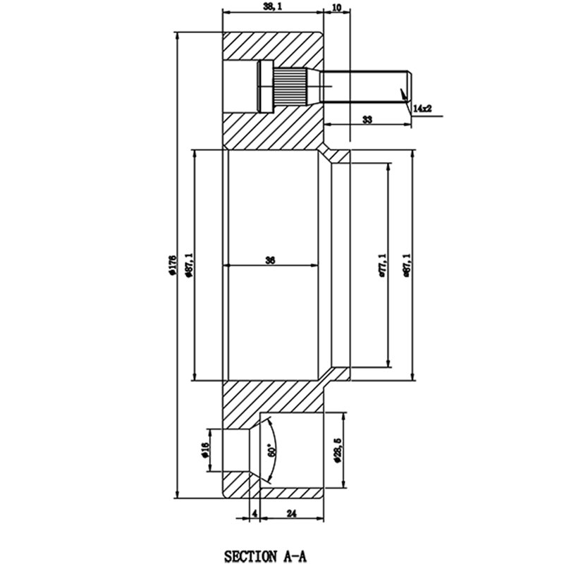 DAI | Wheel Spacer 1.5" / 87.1mm / 6x135 / 14x2.0