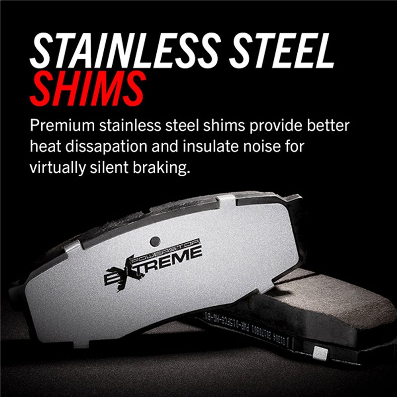 PowerStop | Z36 Truck & Tow Carbon-Fiber Ceramic Brake Pads - Avant - Cadillac / Chevrolet / GMC 2017-2020