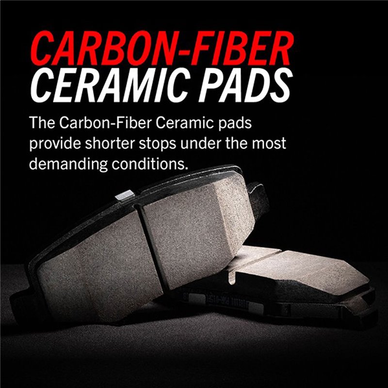 PowerStop | Z36 Truck & Tow Carbon-Fiber Ceramic Brake Pads - Arrière - Gladiator / Wrangler (4xe) / Wrangler (JL) 2020-2022