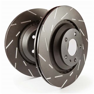 EBC Brakes | USR Series Sport Slotted Rotor - Rear - Veloster N 2.0T 2019-2022