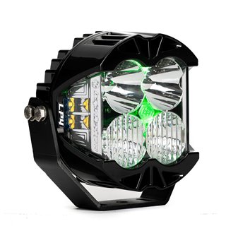 Baja Designs | LP4 Pro LED Auxiliary Light Pod - Light Pattern: Driving/Combo Color: Clear Backlight: Green
