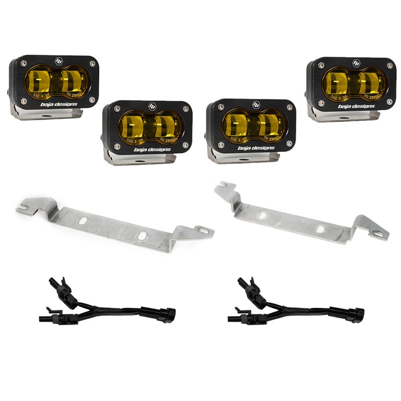 Baja Designs | - 448167 - Toyota S2 SAE OEM Fog Light Replacement Kit