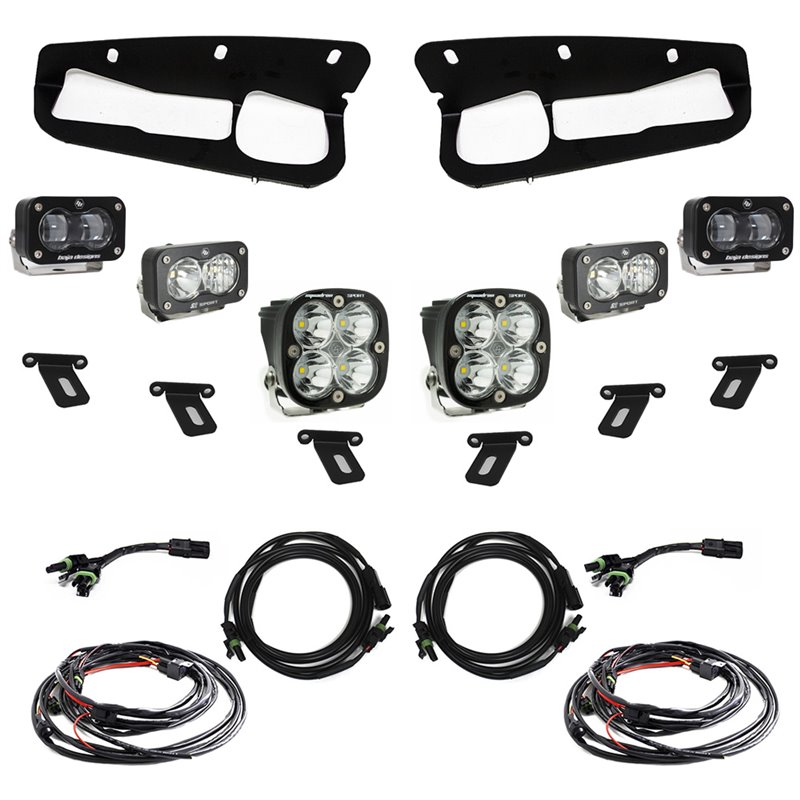 Baja Designs | - 448174 - Ford S2 SAE ?Sportsmen? Fog Pocket Light Kit