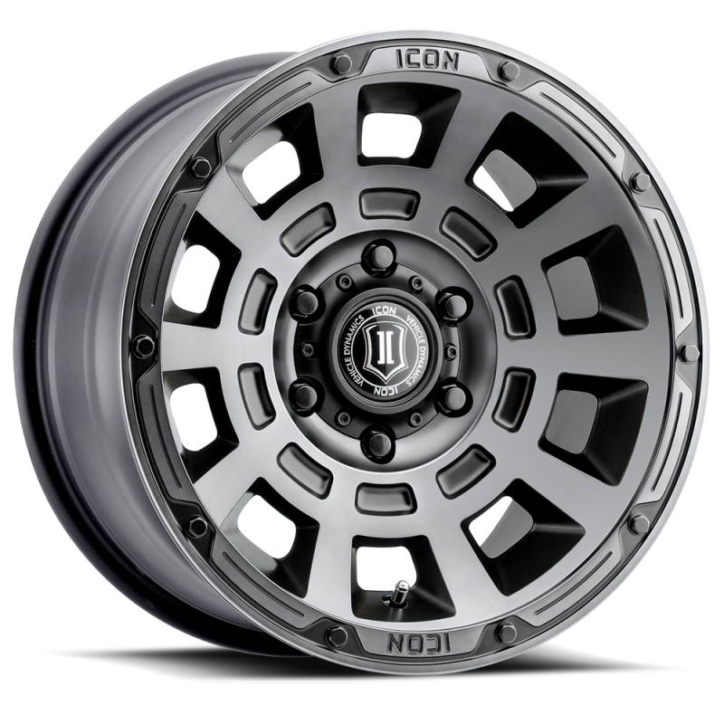 ICON Alloys | Thrust SSBT Satin Smoked Satin Black