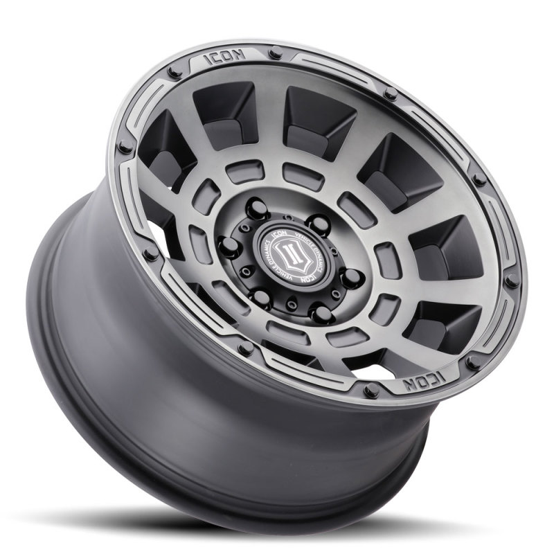 ICON Alloys | Thrust SSBT Satin Smoked Satin Black