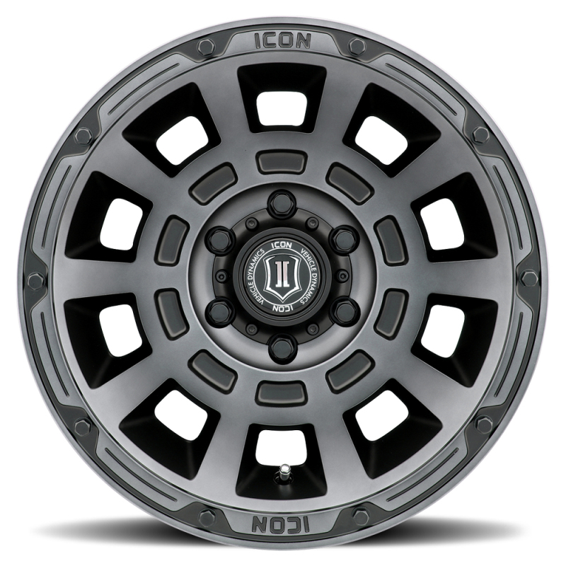 ICON Alloys | Thrust SSBT Satin Smoked Satin Black