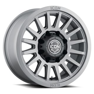 ICON Alloys | Recon SLX, Charcoal, 18 x 9 / 8 x 6.5, 12mm Offset, 5.5" BS