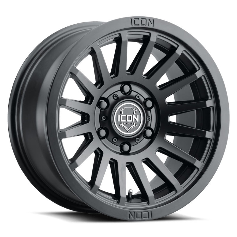 ICON Alloys | Recon SLX, Satin Black, 18 x 9 / 6 x 5.5, 25mm Offset, 6" BS