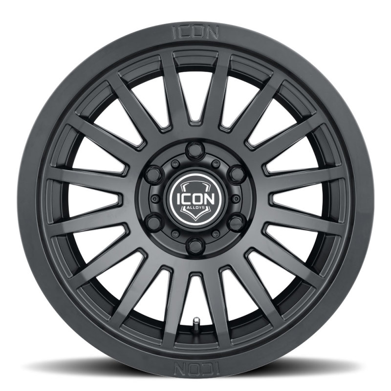 ICON Alloys | Recon SLX, Satin Black, 18 x 9 / 6 x 5.5, 40mm Offset, 6.6" BS