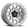 ICON Alloys | Hulse, Silver Machined, 17 x 8.5 / 6 x 135, 6mm Offset, 5" BS