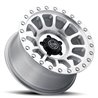 ICON Alloys | Hulse, Silver Machined, 17 x 8.5 / 6 x 135, 6mm Offset, 5" BS