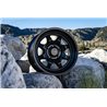 ICON Alloys | Nuevo, Satin Black, 17 x 8.5 / 6 x 5.5, 0mm Offset, 4.75" BS