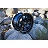 ICON Alloys | Nuevo, Satin Black, 17 x 8.5 / 6 x 5.5, 0mm Offset, 4.75" BS