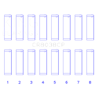 King Bearings | CONNECTING ROD BEARING SET For FORD INTERNATIONAL POWER-STROKE DIESEL