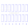 King Bearings | CONNECTING ROD BEARING SET For FORD INTERNATIONAL POWER-STROKE DIESEL