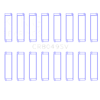 King Bearings | CONNECTING ROD BEARING SET For BMW N62, N63, S63, N62N