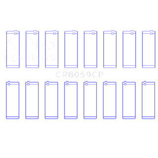 King Bearings | CONNECTING ROD BEARING SET For GENERAL MOTORS DURAMAX DIESEL