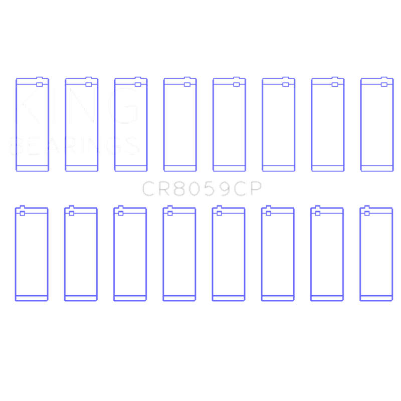 King Bearings | CONNECTING ROD BEARING SET For GENERAL MOTORS DURAMAX DIESEL
