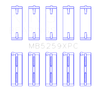 King Bearings | MAIN BEARING SET For HONDA A-SERIES, B-SERIES, K-SERIES