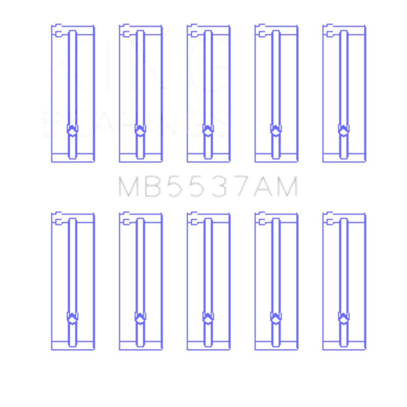King Bearings | MAIN BEARING SET For MAZDA 323 FORD BPD, Z5DE
