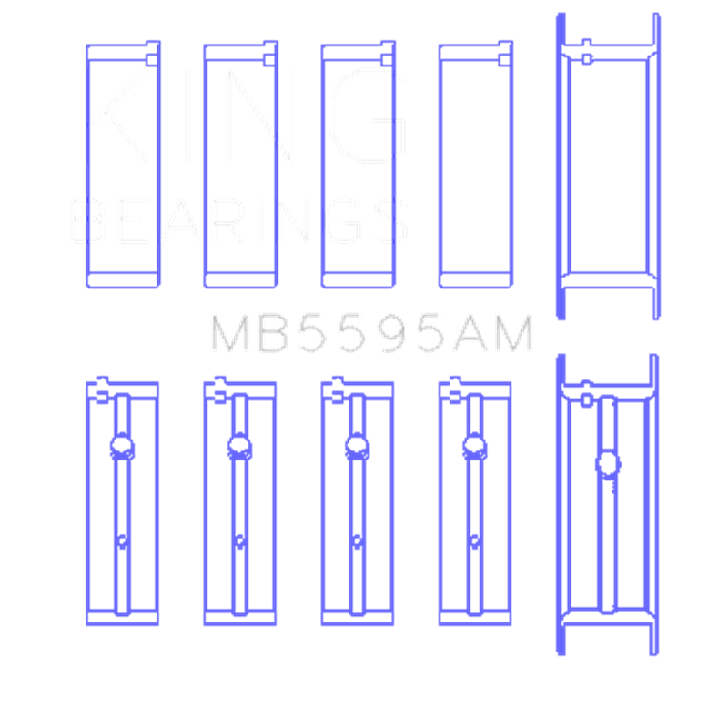 King Bearings | MAIN BEARING SET For DATSUN KA-24E