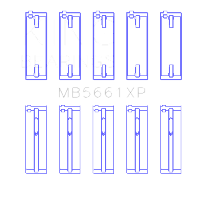 King Bearings | MAIN BEARING SET For AUDI/VW ADZ, AWT, APK, BHP, BPY, AKS