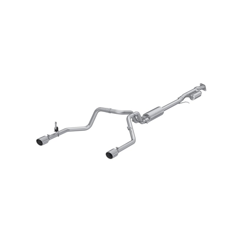 MBRP | Exhaust 3in. Cat Back 2.5in. Dual Rear AL - Silverado / Sierra 1500 2.7T 2019-2024
