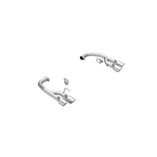 MBRP | Exhaust 2.5in. Axle-Back with Quad 4in. Dual Wall Tips Race Version T304 - Mustang GT / GT Premium 5.0L 2024