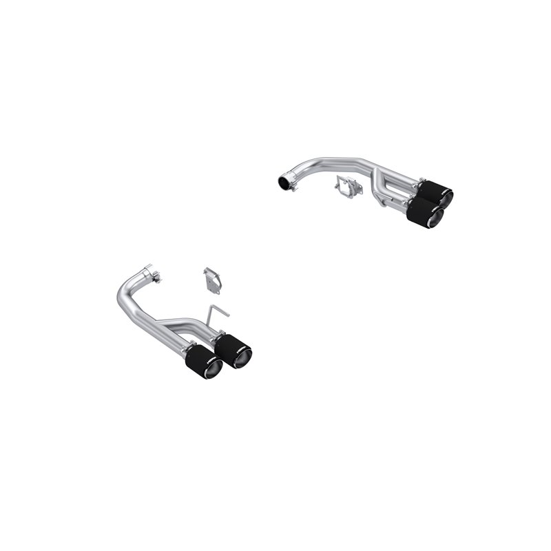 MBRP | Exhaust 2.5in. Axle-Back with Quad 4in. CF Tips Race Version T304 - Mustang GT / GT Premium 5.0L 2024