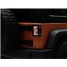 Raxiom | Axial Series Vision LED Tail Lights; Black Housing; Clear Lens - Wrangler (JK) 3.6L / 3.8L 2007-2018