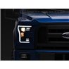 Raxiom | G3 Projector Headlights with LED Accent Black Housing Clear Lens - F-150 2.7T / 3.5L / 5.0L 2015-2017
