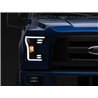 Raxiom | G3 Projector Headlights with LED Accent Black Housing Clear Lens - F-150 2.7T / 3.5L / 5.0L 2015-2017